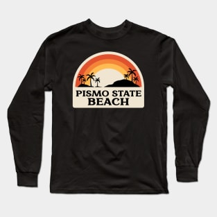 Pismo State Beach Retro Long Sleeve T-Shirt